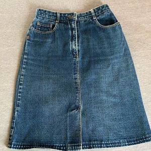 Vitage Jordache women's denim skirt SZ13